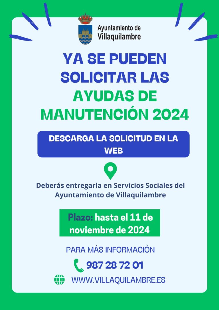 Ayudas de Manutención 2024