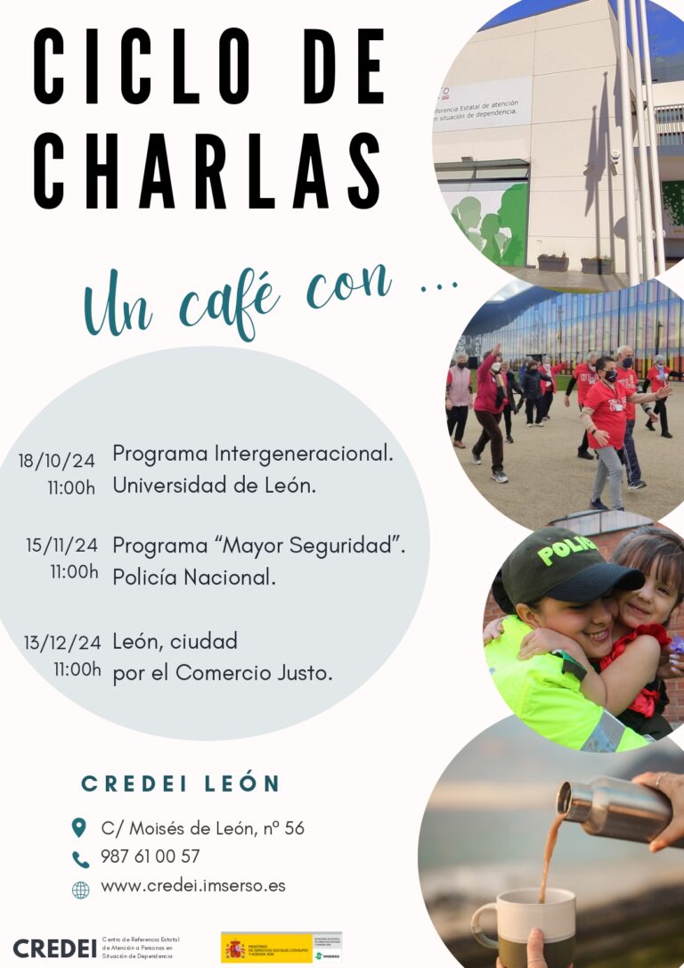 CICLO DE CHARLAS «UN CAFÉ CON…»