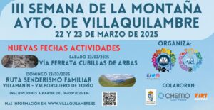 III SEMANA DE LA MONTAÑA AYUNTAMIENTO DE VILLAQUILAMBRE